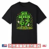 Meme 67 Six Seven 6 7 St Patricks Day Shamrock Shirt