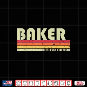 Design Baker Profession Birthday Worker Idea Humor Shirt