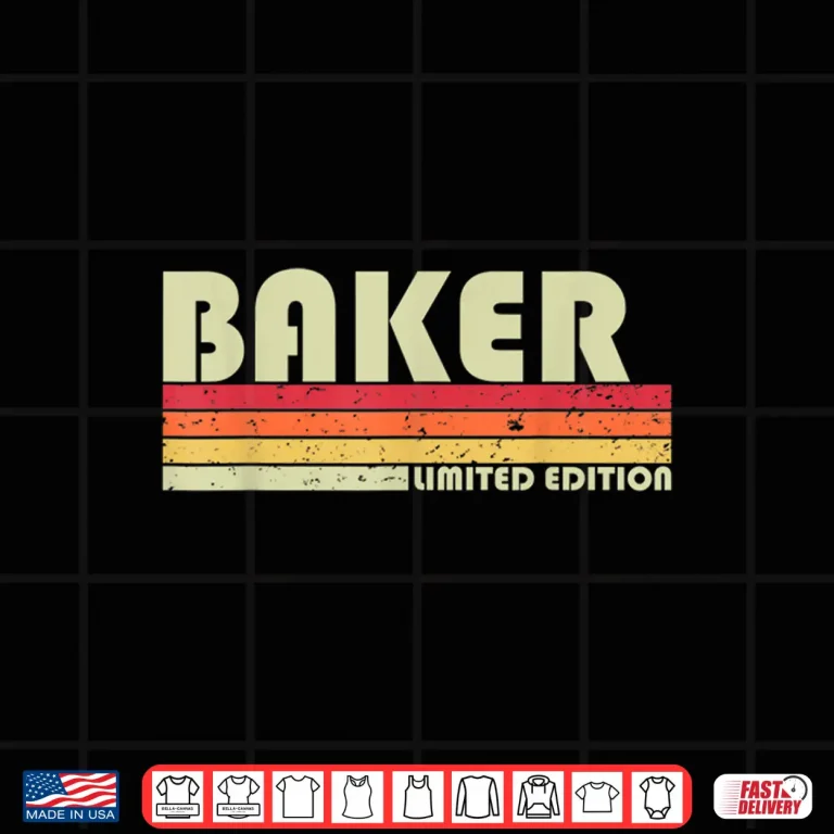 Design Baker Profession Birthday Worker Idea Humor Shirt