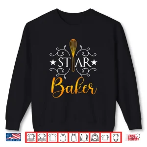 Sweatshirt Best Baker Star Baker Humor Baking Gift Shirt