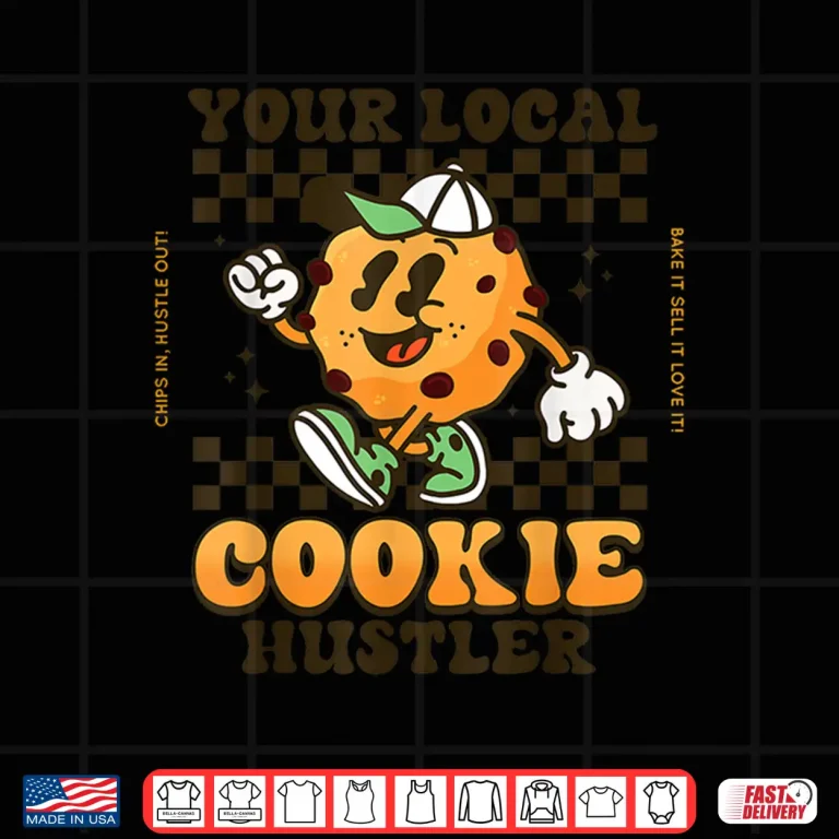 Design Cookie Booth Cookie Stand Seller Baker Graphic Shirt