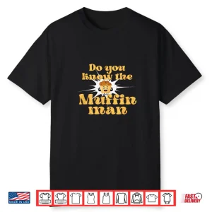 Do You Know The Muffin Man Baking Cupcake Muffin Bread Shirt