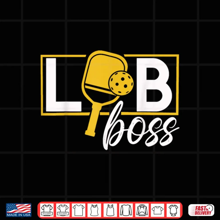 Design Lob Boss Pickleball Sports Shirt