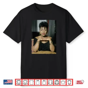 Singer Anita Baker Distress Edge By Stephen Wright Shirt