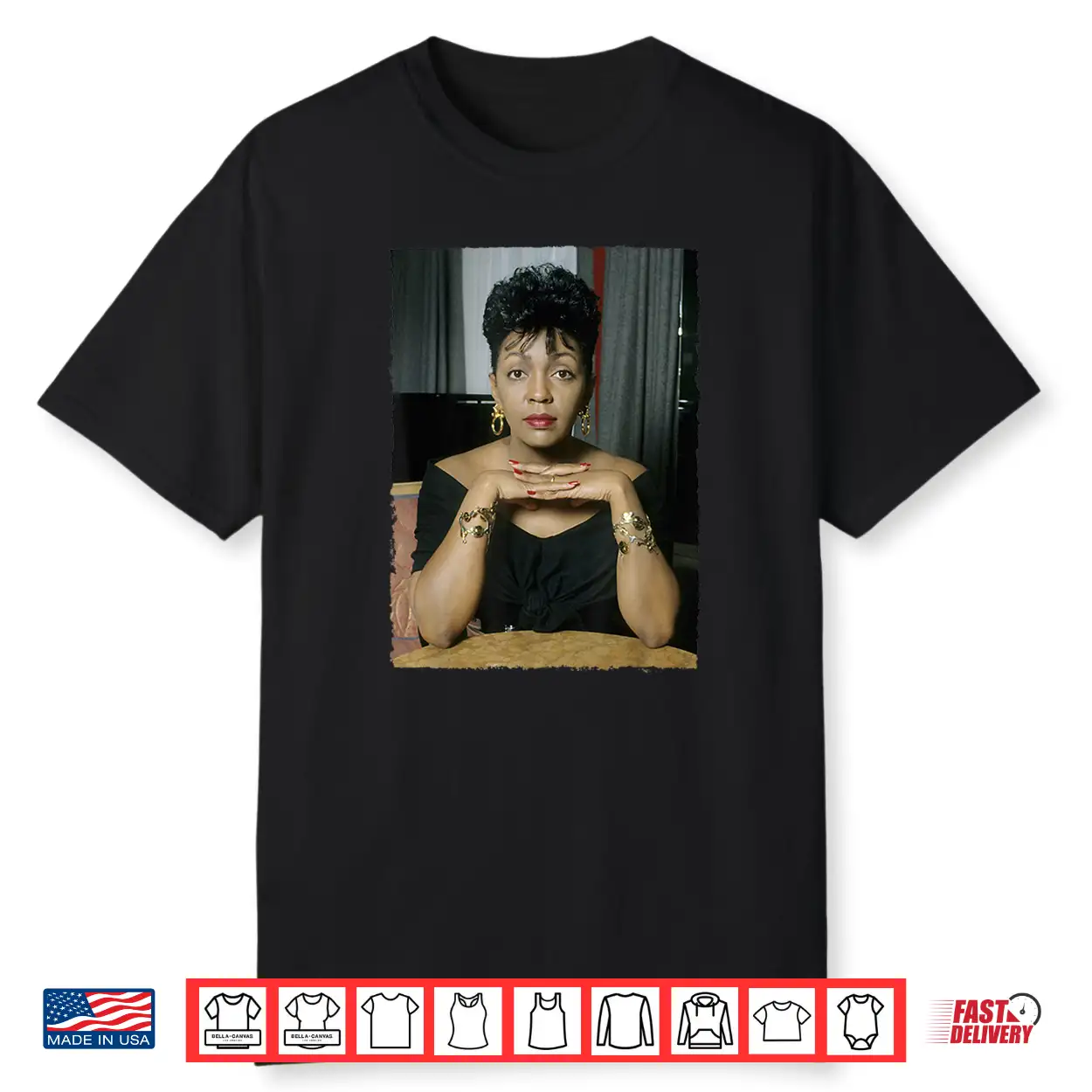 Singer Anita Baker Distress Edge By Stephen Wright Shirt Singer Anita Baker Distress Edge By Stephen Wright Shirt