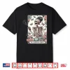The Sourdough Baker Tarot Card Skeleton Floral Baking Lover Shirt