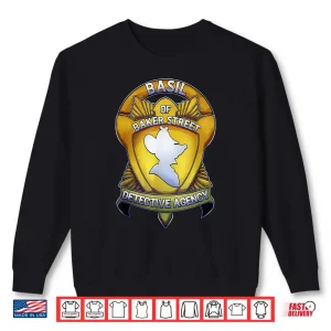 Sweatshirt The Great Mouse Detective Basil Of Baker Street Badge Shirt