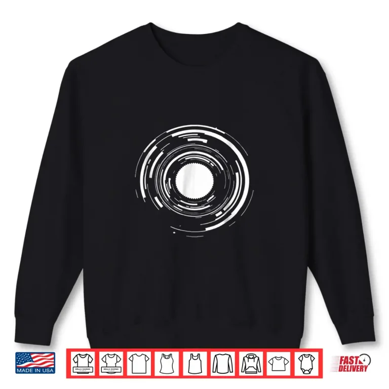 Sweatshirt Camera Lens Photographer Professional Gift Shirt 3