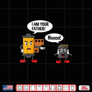 Design Analog Film Roll SD Card Funny Photographer Camera Shirt 3