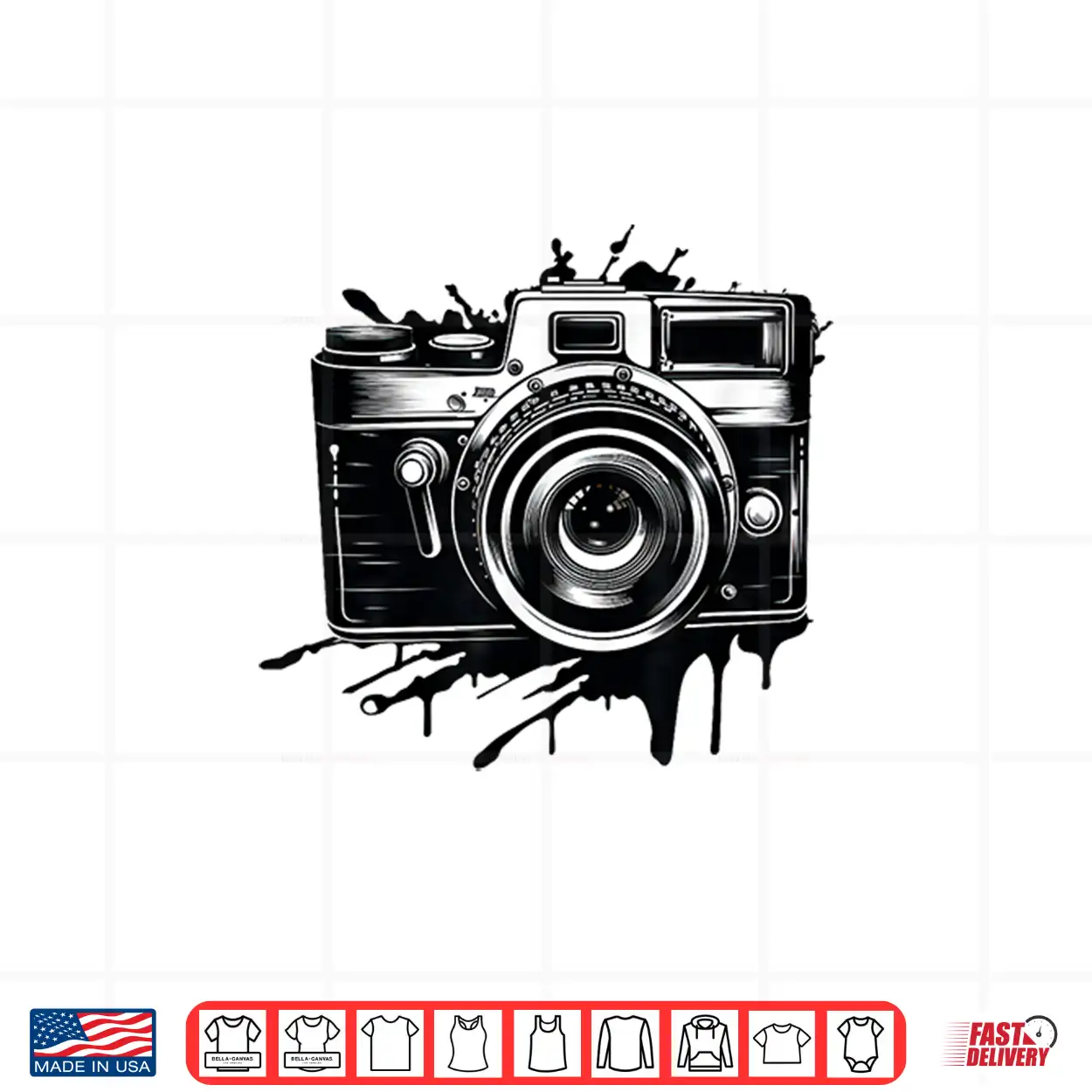 Capture The Moment Vintage Camera Photographer Print Shirt Capture The Moment Vintage Camera Photographer Print Shirt