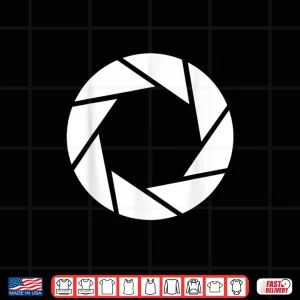 Design Aperture Photographer Professional Graphic Shirt