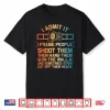 Cool Photographer Design Camera Photography Graphic Shirt
