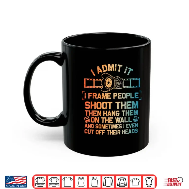 Mug Cool Photographer Design Camera Photography Graphic Shirt