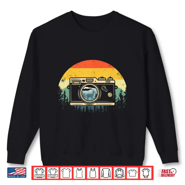 Sweatshirt Cool Photography Photographer Camera Lover Professional Shirt