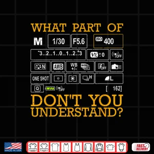 Design Funny Photography Instructor Professional Design Shirt 3