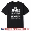 I Shoot Frame Hang People Funny Photographer Shirt