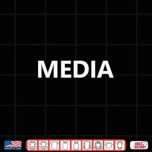 Design Media Press News Journalist Camera Staff TV Reporter Shirt 3