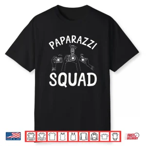Paparazzi Design Press Photographer Professional Shirt