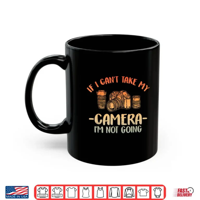Mug Photography Art Camera Lover Photographer Graphic Shirt 3
