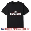 Photography Camera Lens Retro Paparazzi Graphic Shirt