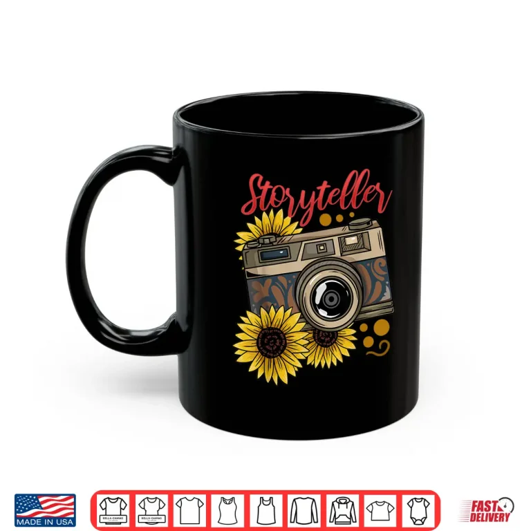 Mug Photographer Photography Storyteller Camera Gift Shirt