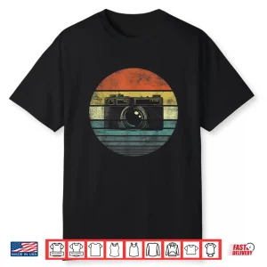 Retro Vintage Camera Photography Lover Gift Shirt
