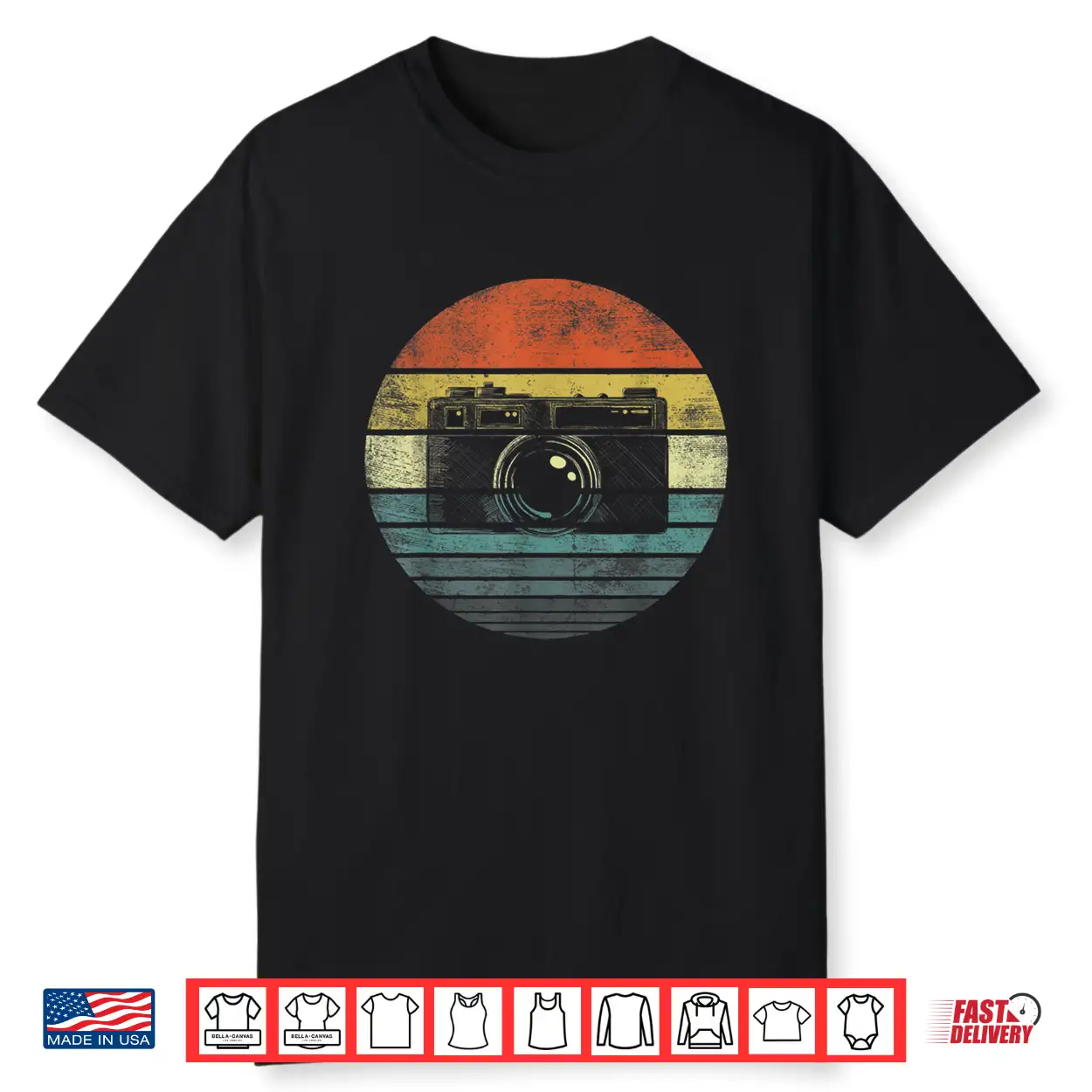 Retro Vintage Camera Photography Lover Gift Shirt Retro Vintage Camera Photography Lover Gift Shirt