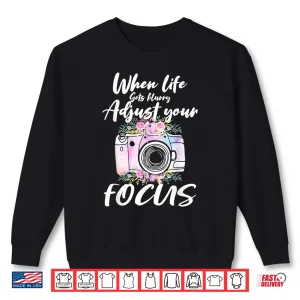 Sweatshirt Photography Day Gift Camera Photographer Professional Shirt