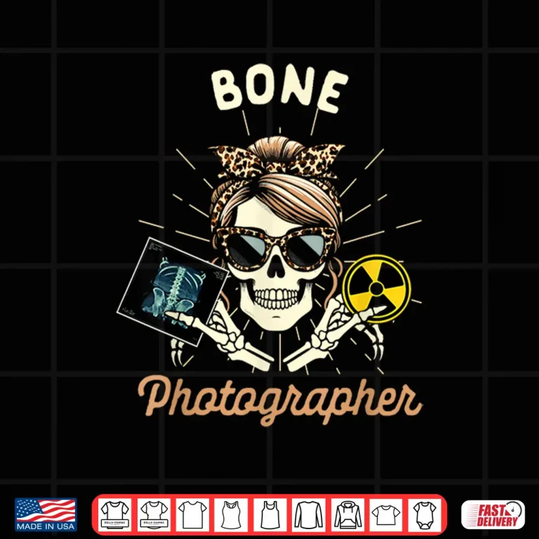 Design Radiologist Rad Tech Radiology X Ray Bone Photographer Shirt 3