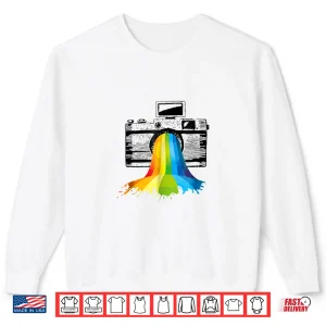Sweatshirt Photography Art Shirt Camera Rainbow Photographer Gift
