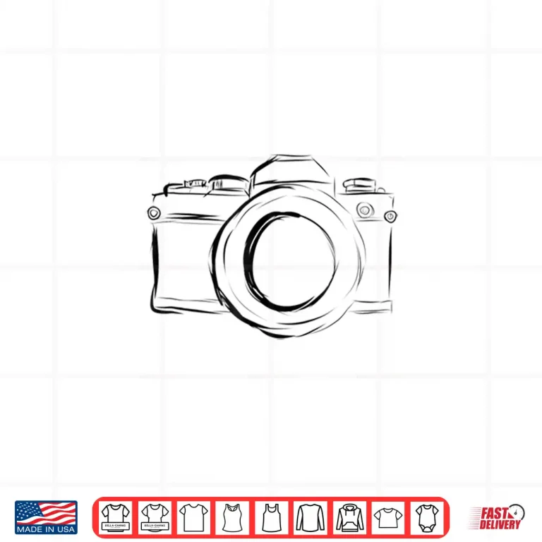 Design Vintage Camera Professional Photographer Gift Shirt 3