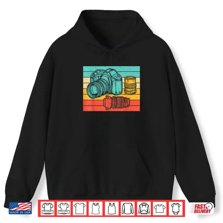 Vintage Camera Art Photographer Photography Lover Shirt 1 Hoodie Vintage Camera Art Photographer Photography Lover Shirt