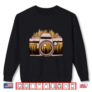 Sweatshirt Camera Nature Photography Forest Photographer Gift Shirt 2