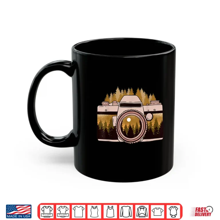 Mug Camera Nature Photography Forest Photographer Gift Shirt 2