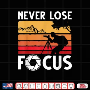 Design Cool Photographer Art Photography Camera Lover Professional Shirt 2