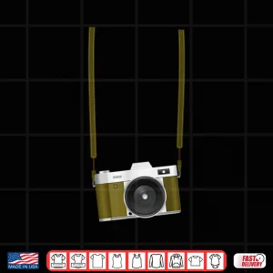 Design Fake Tourist Camera Design Holiday Vacation Photographer Shirt 2