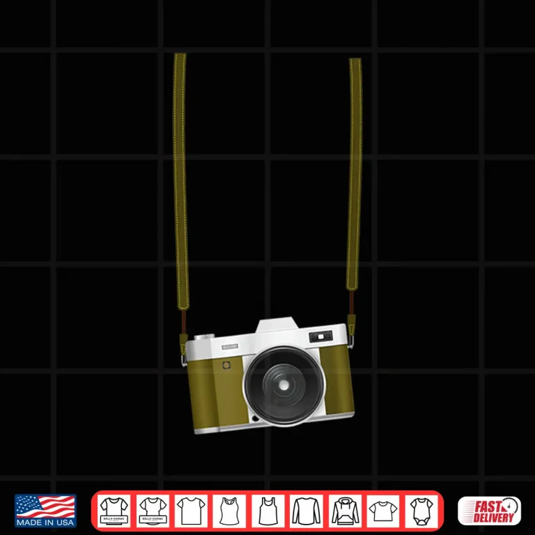Design Fake Tourist Camera Design Holiday Vacation Photographer Shirt 2