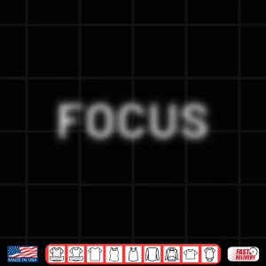 Design Focus Photography Professional Graphic Photographer Shirt 1