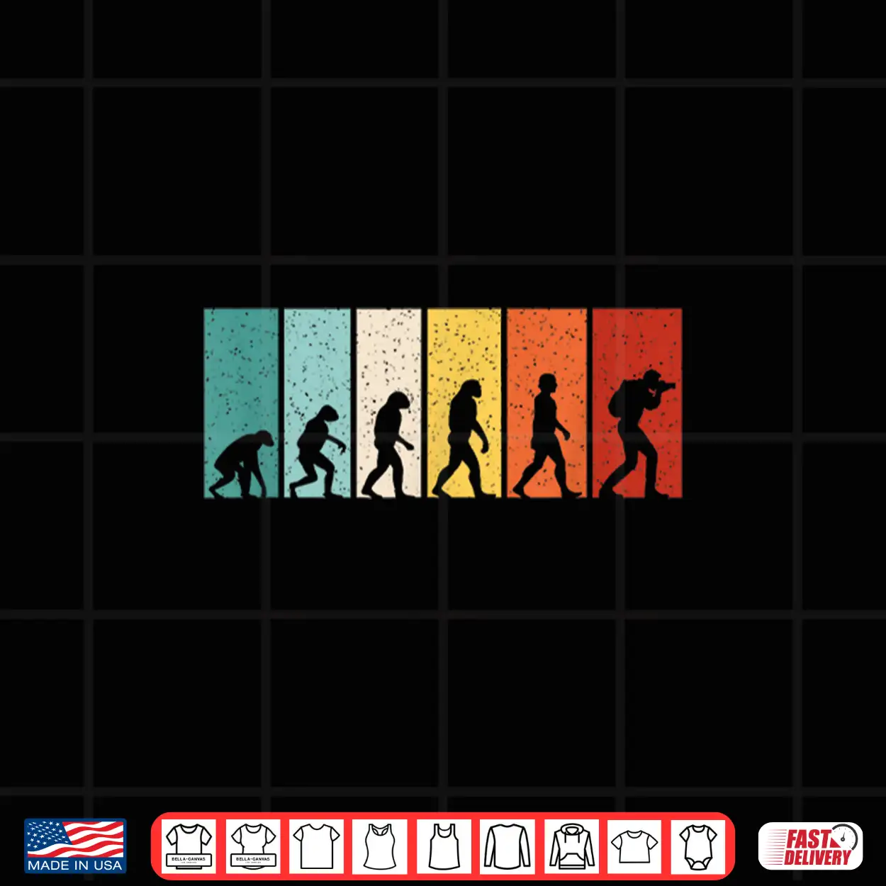 Funny Photographer Evolution Camera Photography Graphic Shirt Funny Photographer Evolution Camera Photography Graphic Shirt