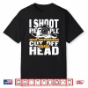 I Shoot People Funny Photographer Camera Photography Pun Shirt
