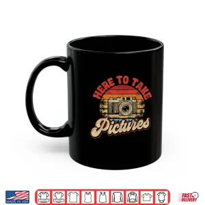 Mug Photographer Here To Take Pretty Pictures Retro Shirt 2