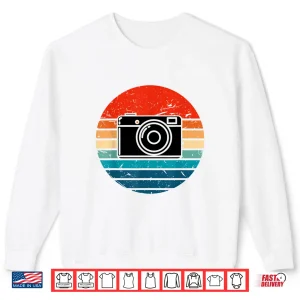 Sweatshirt Photographer Shirt Vintage Retro Professional Design Shirt 2