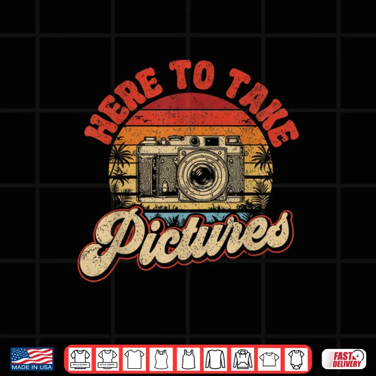 Design Photographer Here To Take Pretty Pictures Retro Shirt 2