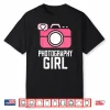 Photography Girl Hobby Camera Photos Photographer Shirt