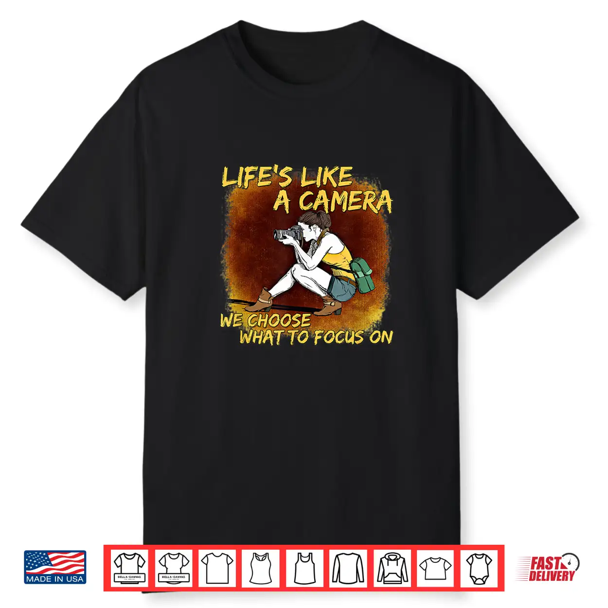 Photography Life Photographer Cute Quote Gift Shirt Photography Life Photographer Cute Quote Gift Shirt