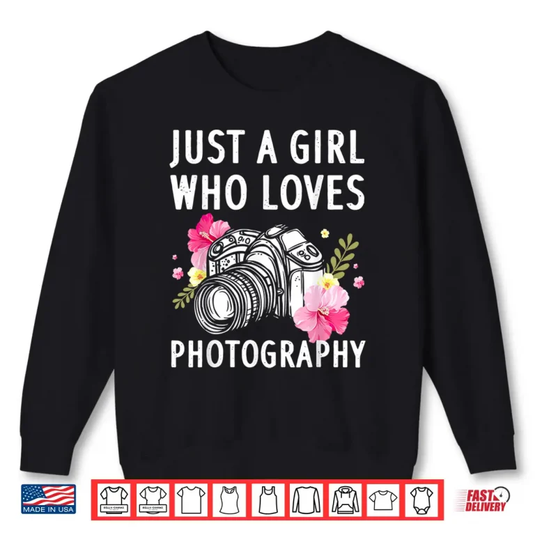 Sweatshirt Photography Art Women Girl Photographer Camera Lovers Shirt 2