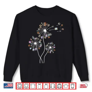 Sweatshirt Dandelion Photography Shirt For Photographer Photo Camera Shirt