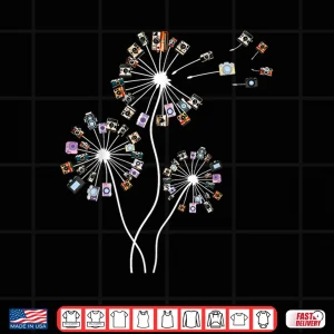 Design Dandelion Photography Shirt For Photographer Photo Camera Shirt