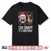 Funny Christmas Photographer Gnome Oh Snap It’S Christmas Shirt
