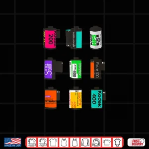 Design Film Photography Photographer Gift 35Mm Film Gift Shirt